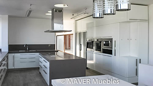 Muebles de cocina a medida en Las Condes